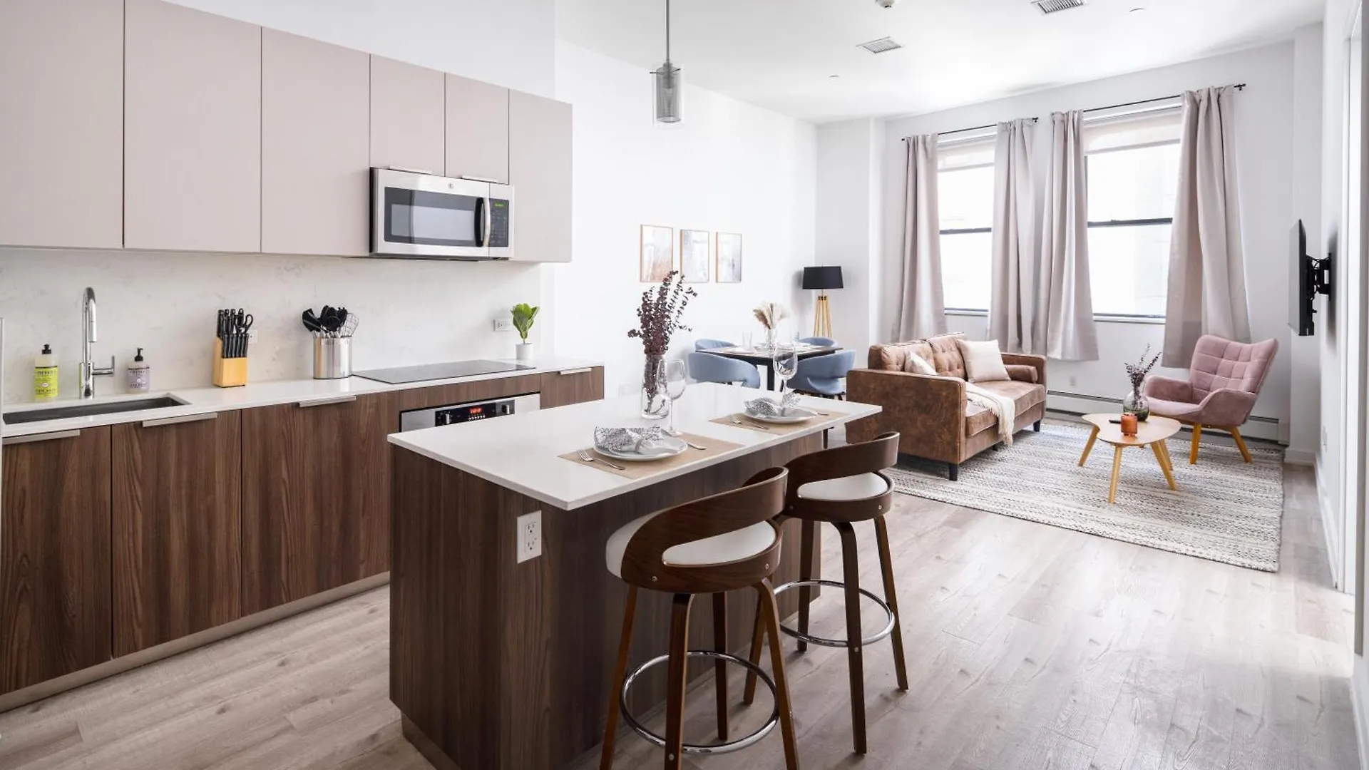 Apartment Chic 1Bd With Rooftop W/D In Unit Downtown New York